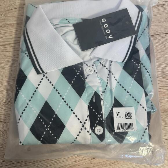 Women Golf Polo Shirts Long Sleeve Slim Fit Athletic Shirts Tennis Pullover XXL - Picture 7 of 8